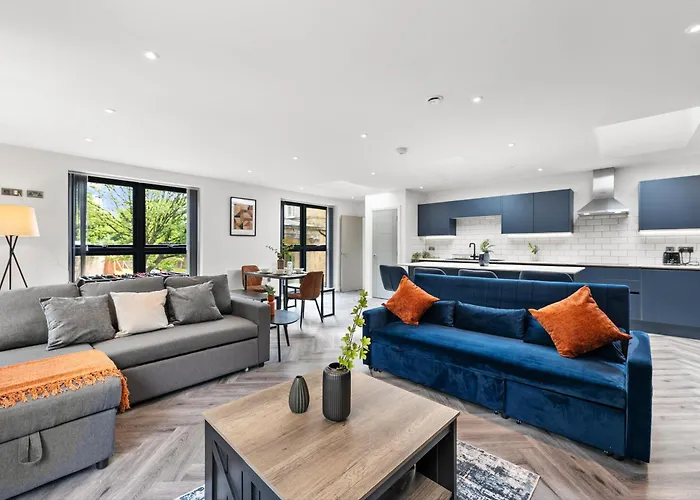 Stylish Large - Parking Appartement *